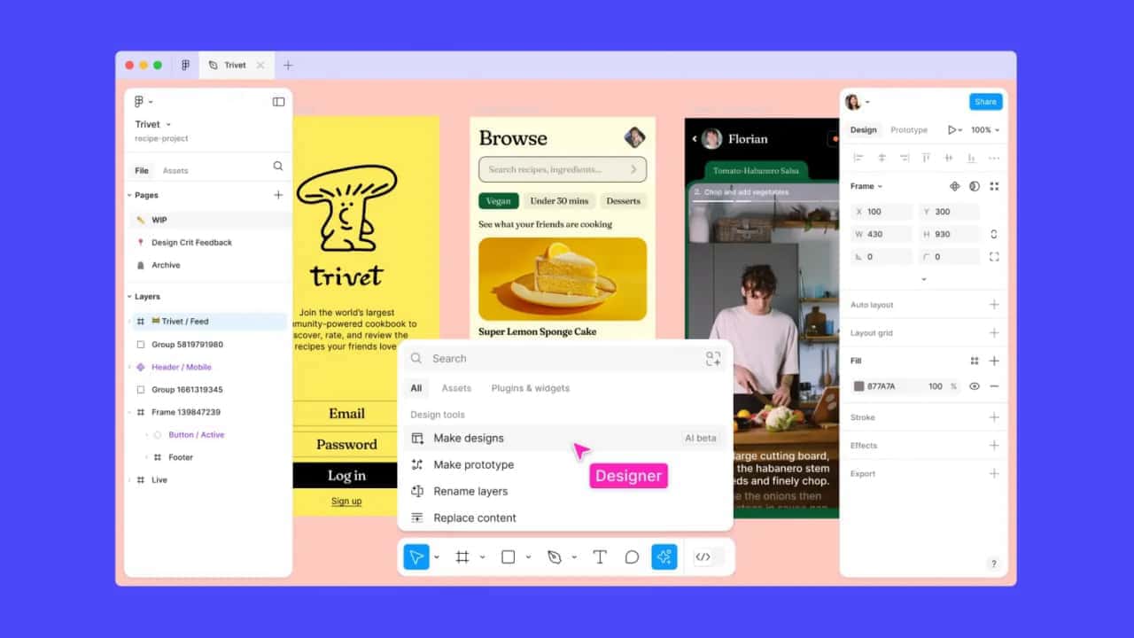 Figma AI-advanced suite of AI tools integrated into Figma, designed to streamline the design process and boost creativity. -AllinAI.Tools