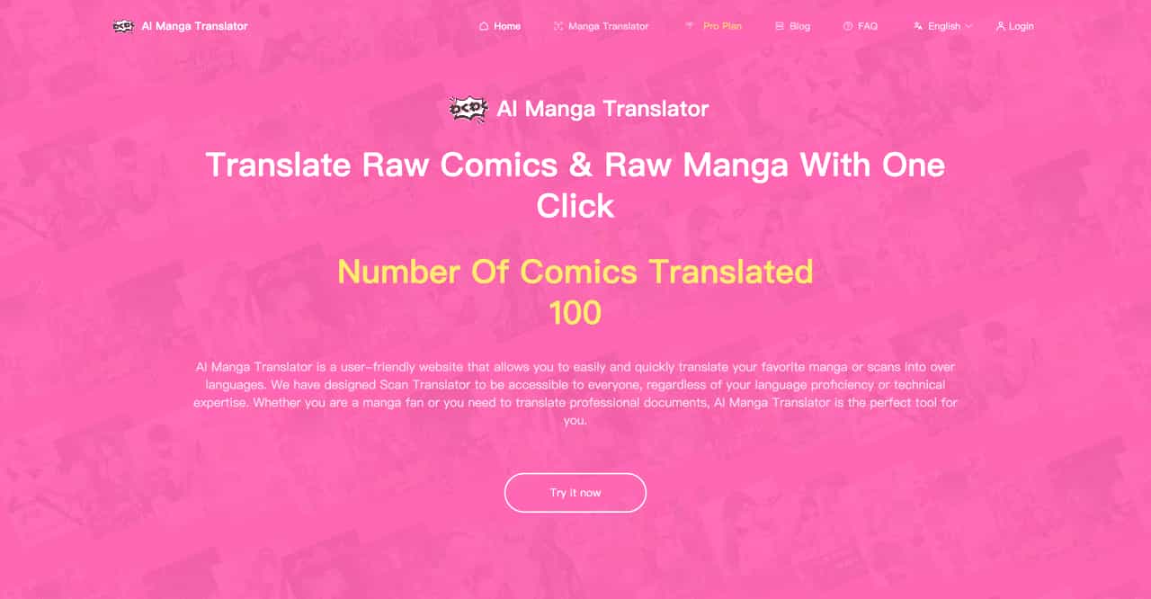 AI Manga Translator--AllinAI.Tools