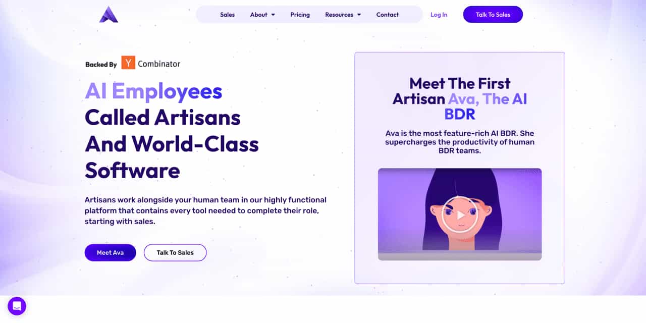 Artisan-Boost Your Outbound Sales with an AI BDR from Artisan-AllinAI.Tools