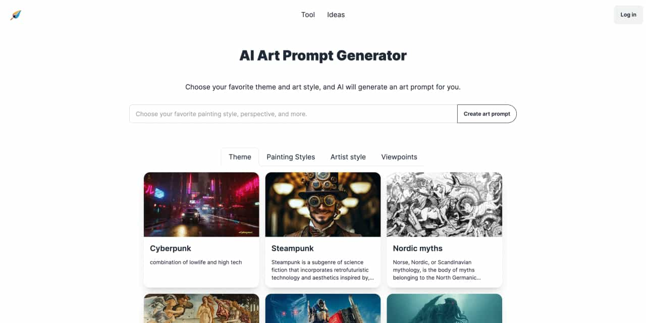 AI Art Prompt Generator--AllinAI.Tools