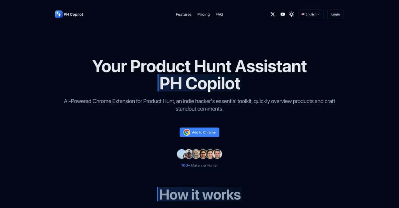 PH Copilot-Your Product Hunt Copilot-AllinAI.Tools