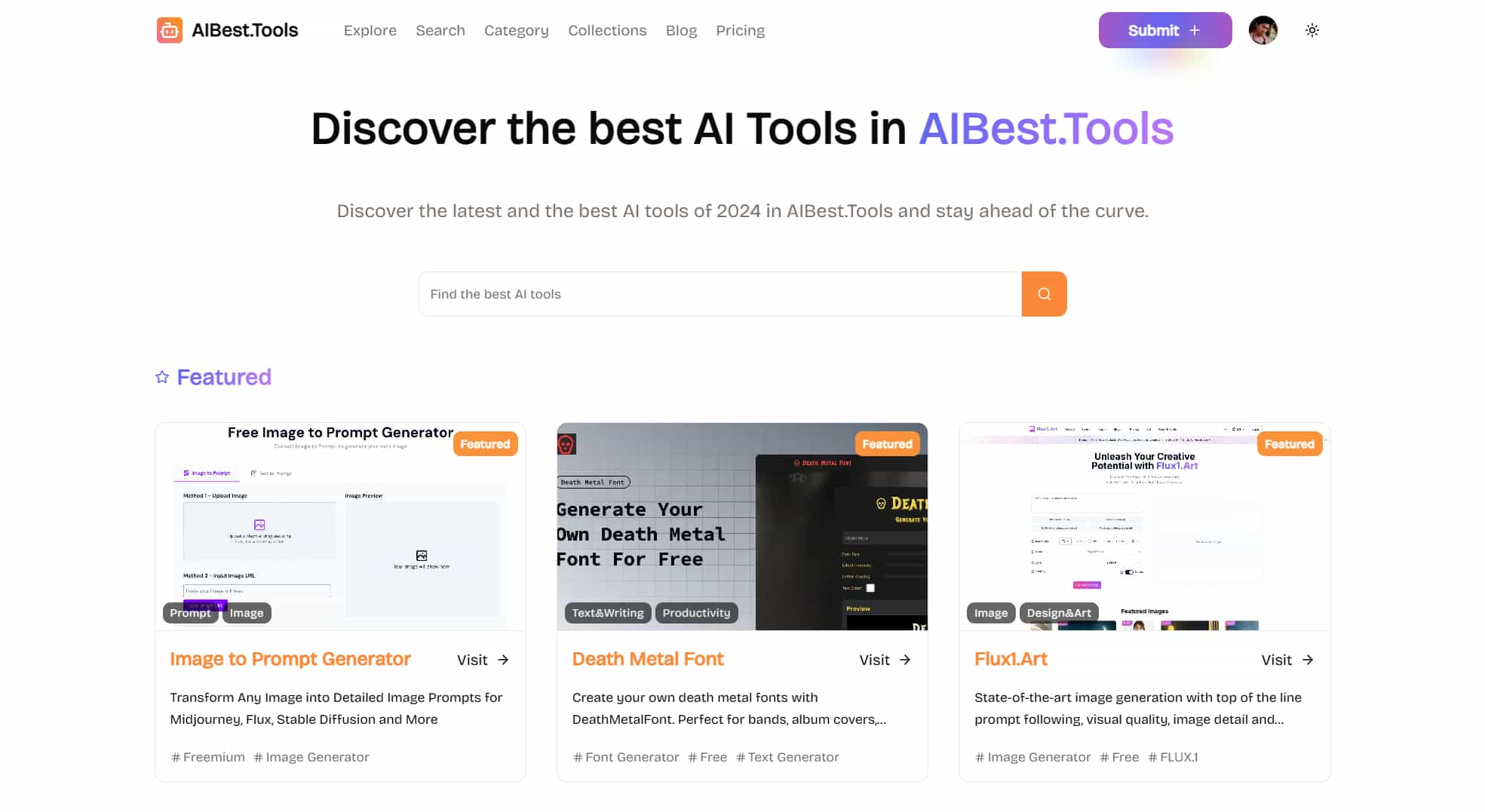 AIBest Tools-AIBest Tools ｜ Discover the best AI Tools-AllinAI.Tools