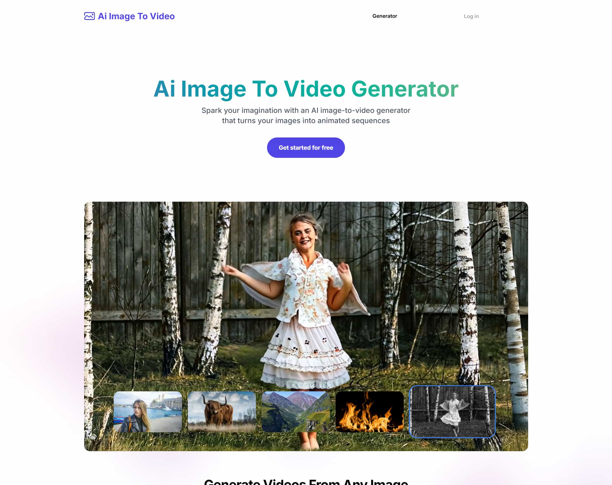 Ai Image To Video Generator Online | Make Your Images Come To Life-Ai Image To Video Generator Online | Make Your Images Come To Life-AllinAI.Tools