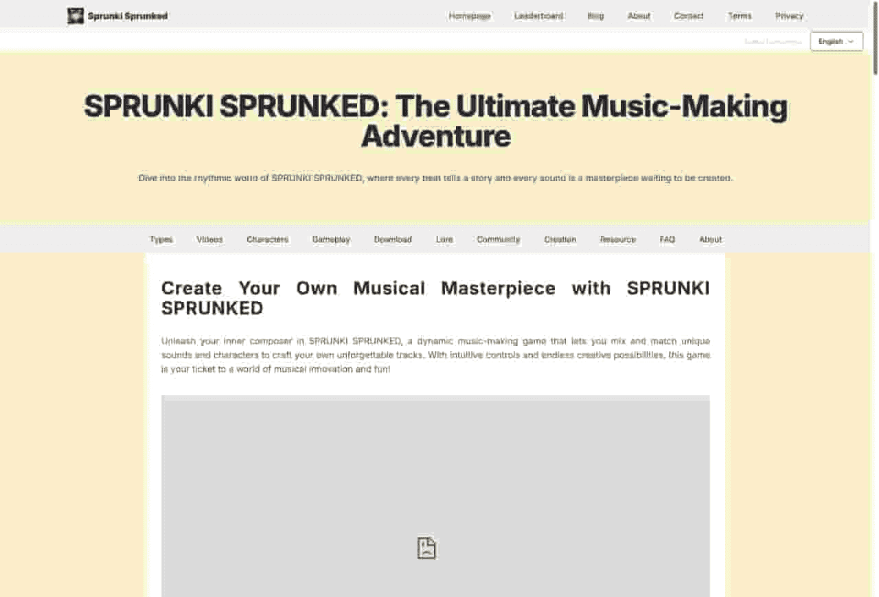 Sprunki Sprunked-Craft Original Tracks in a Spooky, Interactive Music World | allinAI.Tools