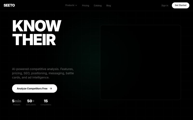 SEETO AI-SEETO AI: AI Competitor Analysis in 5 Minutes | allinAI.Tools