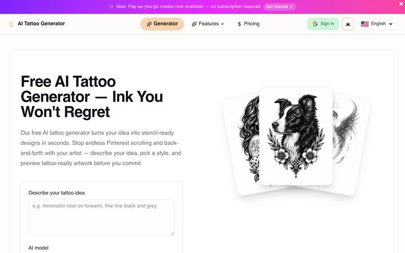 AI Tattoo Generator