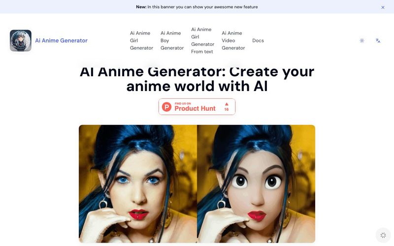 Anime Gen AI-Create Anime Art with AI | AnimeGenAi.com-AllinAI.Tools