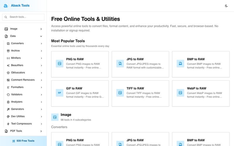 Aback Tools