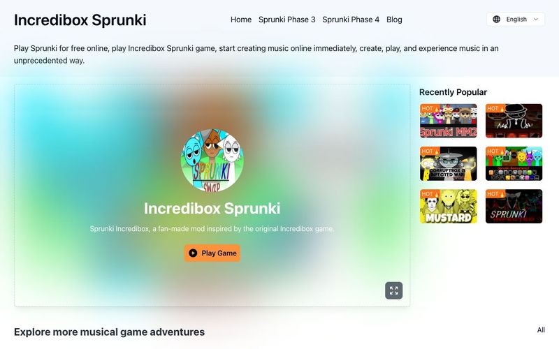 Incredibox Sprunki top-Free online music modular game | allinAI.Tools