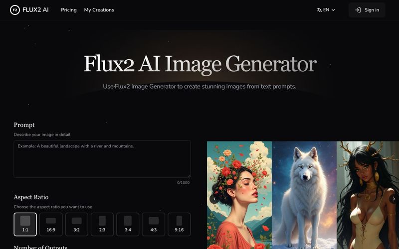 FLUX2 AI Image Generator-Free Online FLUX2 AI Image Generator | allinAI.Tools