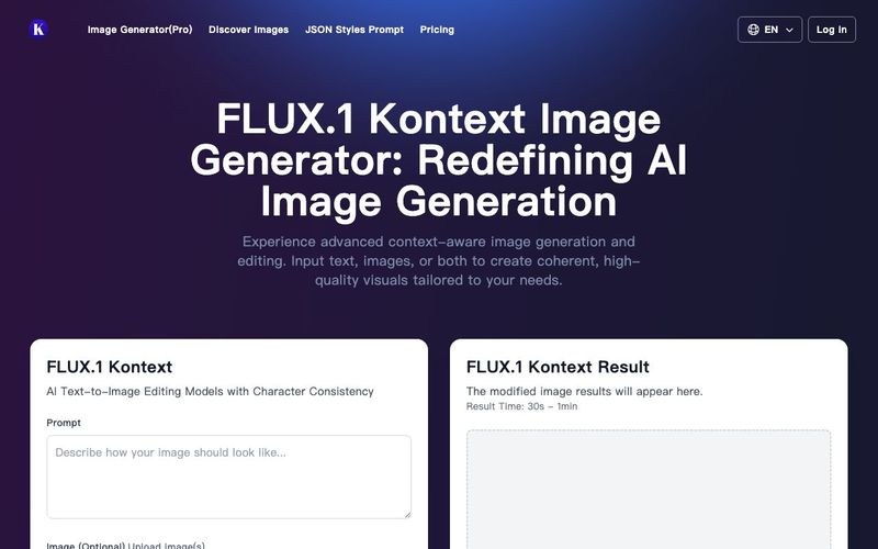 FLUX Kontext-FLUX.1 Kontext: Context-Aware Image Generation & Editing | allinAI.Tools
