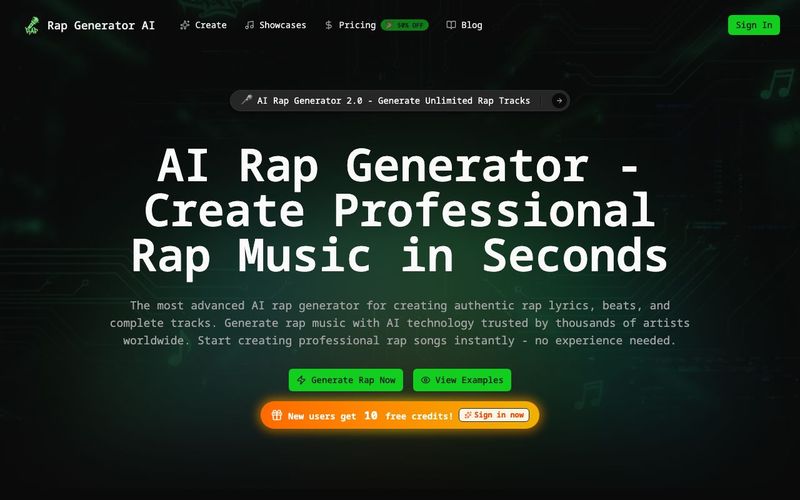 AI Rap Generator-Create Professional Rap Music Instantly | allinAI.Tools