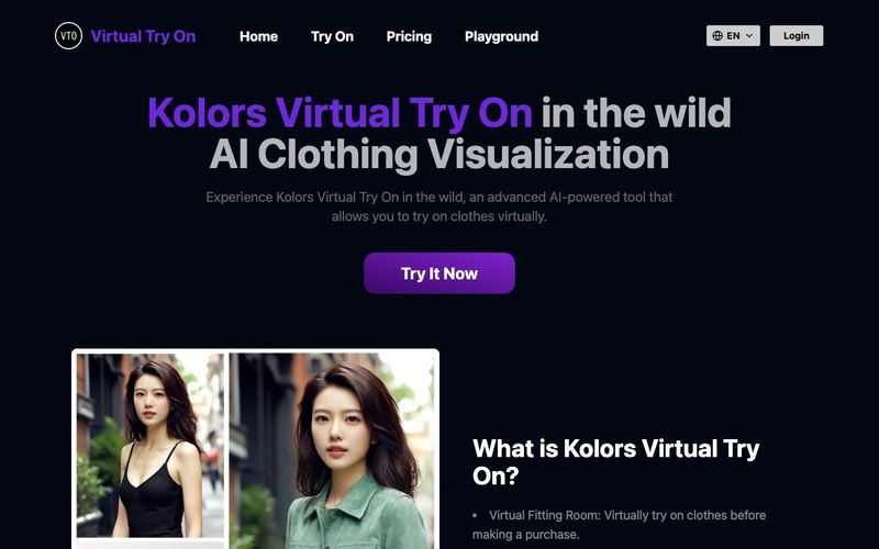 Kolors Virtual Try On AI Clothing Visualization-Kolors Virtual Try On: Free Online AI Clothing Try On Experience-AllinAI.Tools