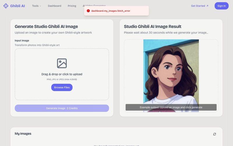 Ghibli AI Studio Ghibli Style Image Generator-Studio Ghibli Style Image Generator | allinAI.Tools