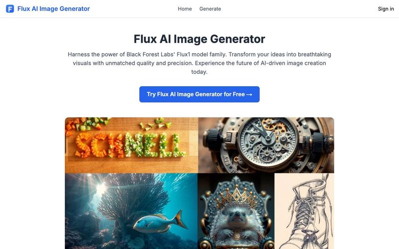 FluxImage-Free Flux AI Image Generator with Flux.1 Models-AllinAI.Tools