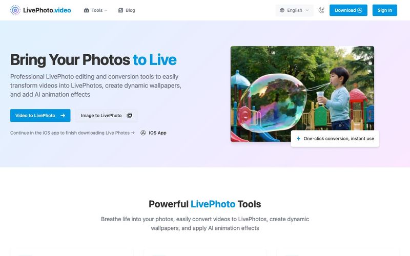 Live Photo video-Convert Videos to LivePhotos & Create Dynamic Images | allinAI.Tools