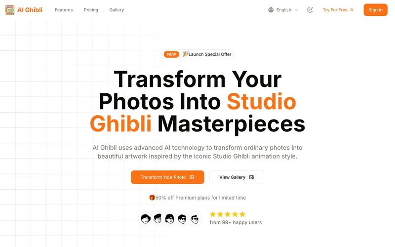 AI Ghibli Image Art-Transform Your Photos Into Studio Ghibli Masterpieces | allinAI.Tools
