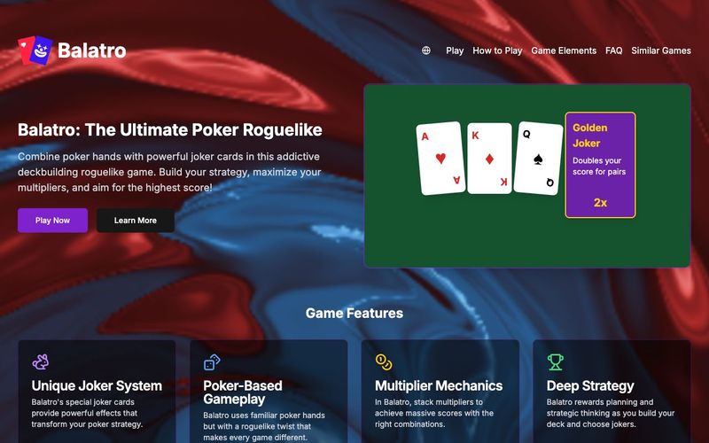 Balatro-The Ultimate Poker Roguelike | allinAI.Tools