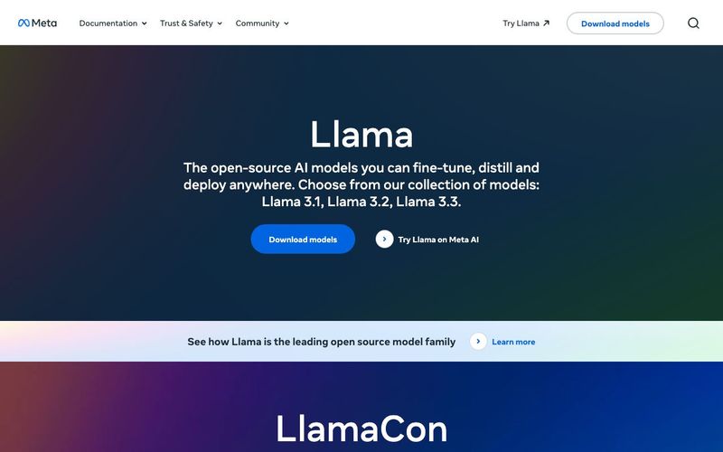 Llama-The open-source AI models you can fine-tune, distill and deploy anywhere | allinAI.Tools