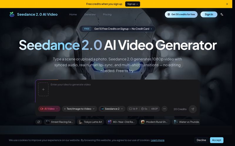Seedance 2.0 AI Video-Free Online | allinAI.Tools