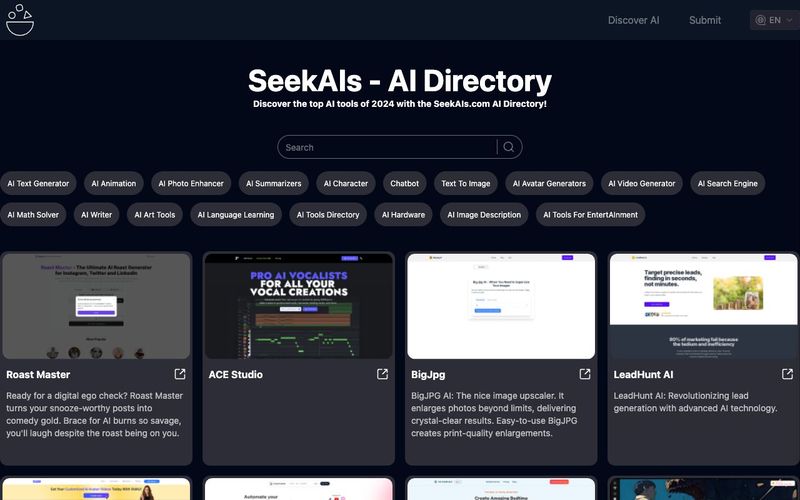 SeekAIs-AI Directory | Get Your Best Tools-AllinAI.Tools