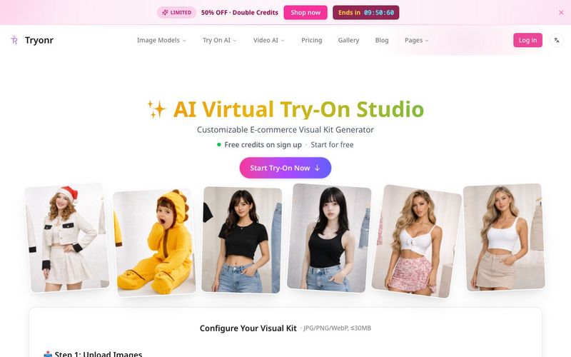Tryonr-AI Product Photography | Virtual Try-On Studio | allinAI.Tools