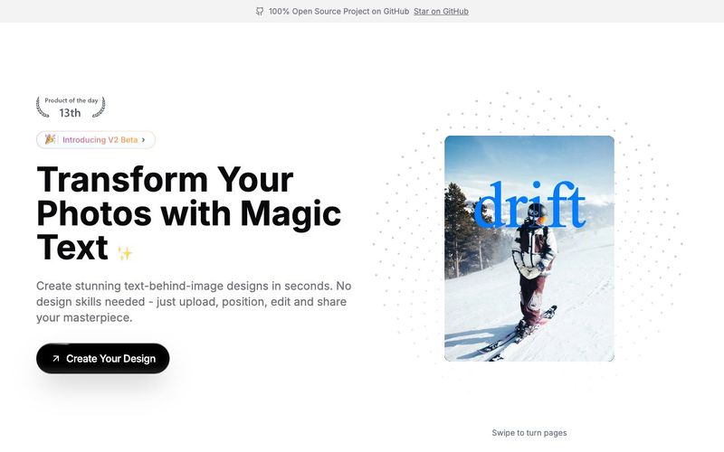 MagicText-MagicText - Create Text Behind Image Effects Online | Free Design Tool | allinAI.Tools