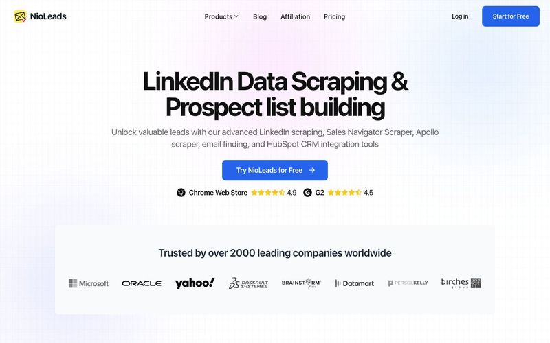 NioLeads-LinkedIn Data Scraping & Prospect list building — NioLeads | allinAI.Tools