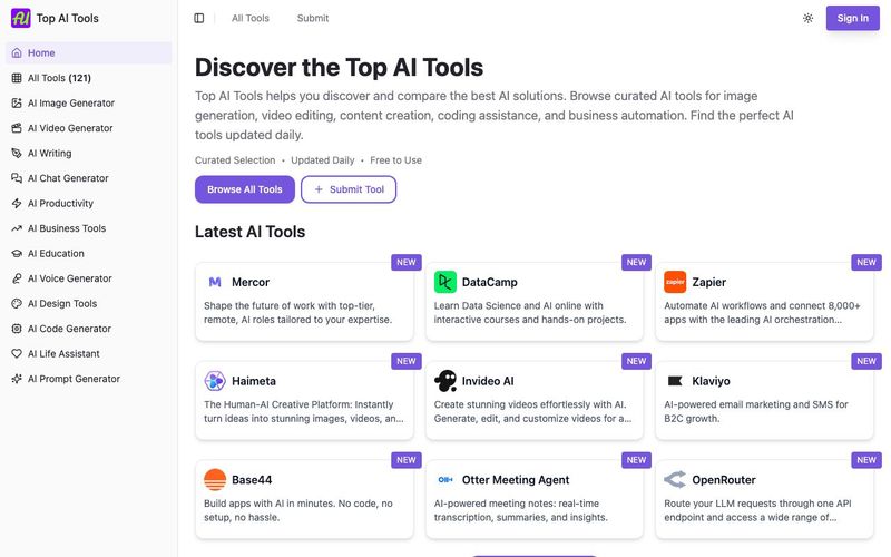 Top AI Tools-Discover the Top AI Tools & Save Your Time | allinAI.Tools