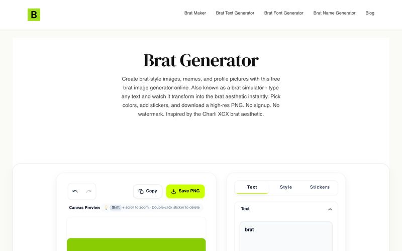 Brat Generator