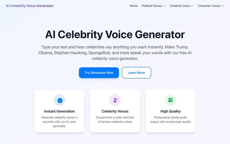AI Celebrity Voice Generator-AI Celebrity Voice Generator | allinAI.Tools