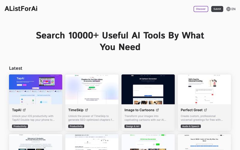 A List for AI-List of the Best & Latest AI Tools in 2024-AllinAI.Tools