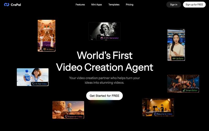 CrePal AI-All-in-one AI Video Creation Agent | allinAI.Tools
