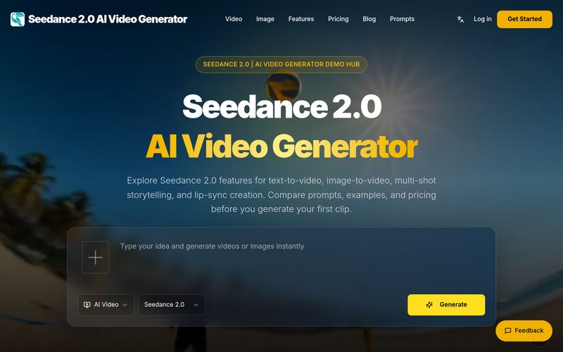 Seedance 2.0 AI Video Generator- | allinAI.Tools
