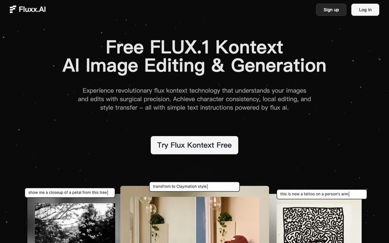 Free FLUX.1 Kontext-AI Context Image Editing & Generation | Fluxx.AI | allinAI.Tools