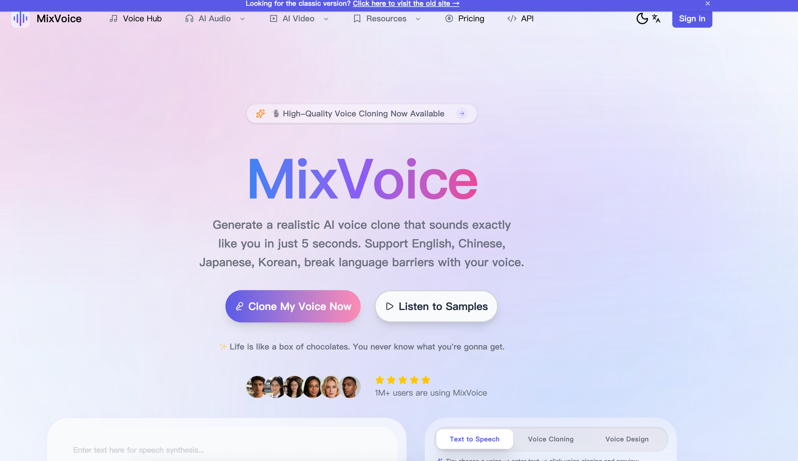 Voice Cloning-Best voice cloning | No sign up | allinAI.Tools
