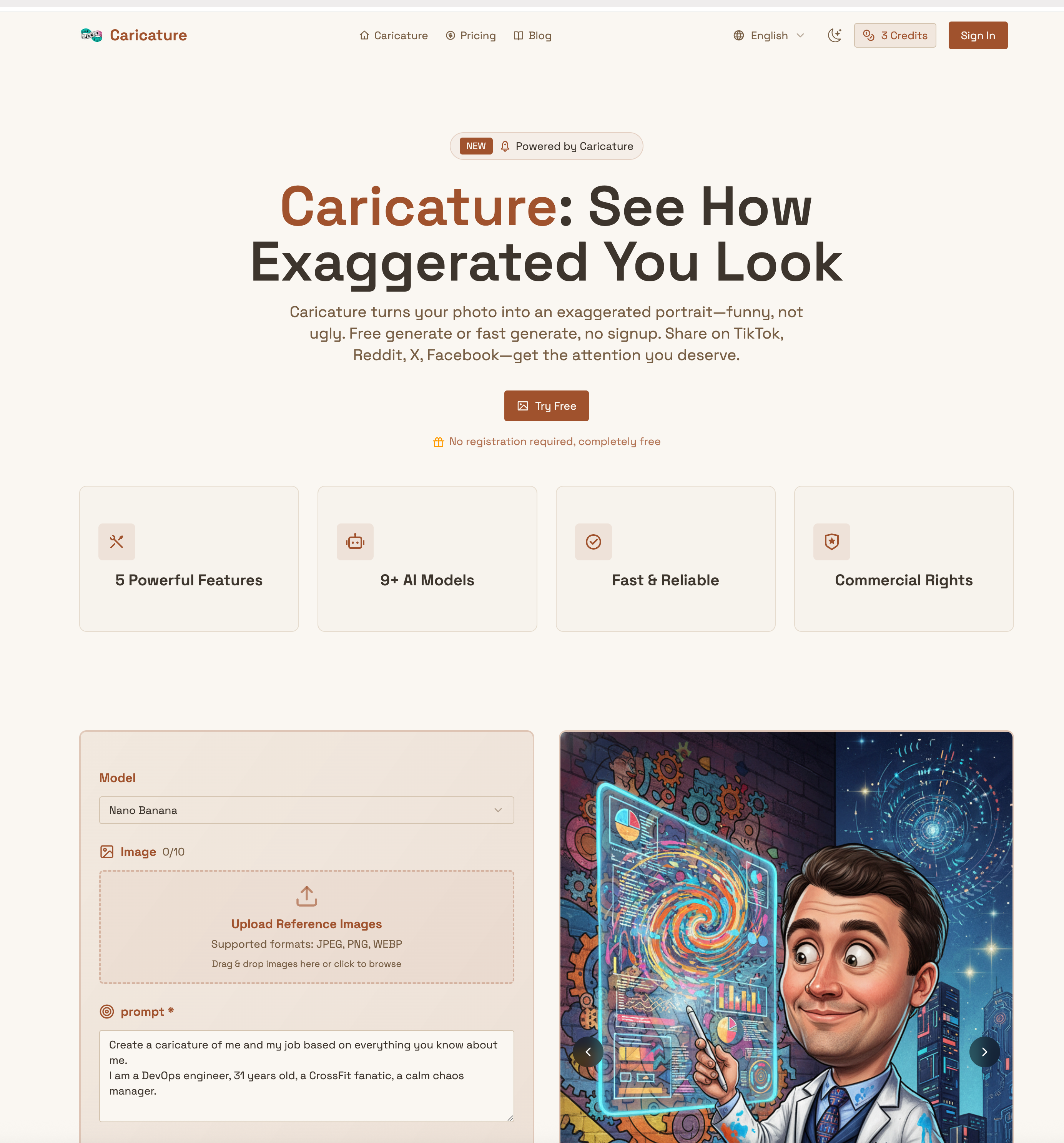 Caricature AI Studio  