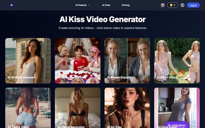 AI Kissing Video Generator-Romantic & Private & Anonymous | allinAI.Tools