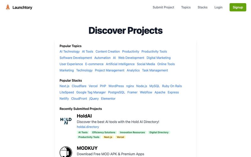 Launch Your Project | Launchtory-Launch Your Project | Launchtory-AllinAI.Tools