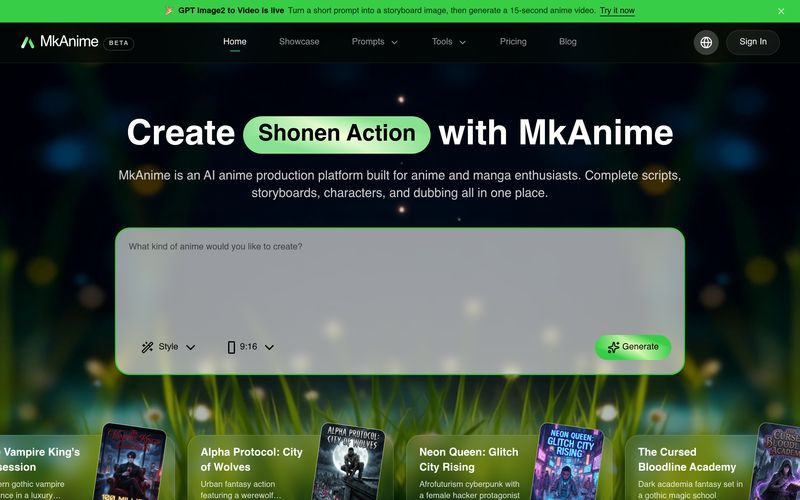 MkAnime AI