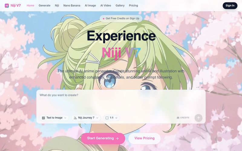 Niji V7-Niji V7 - Free AI Anime Generator | Niji7.art | allinAI.Tools