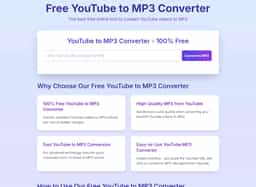 YouTube to MP3 Converter Free-YouTube to MP3 Converter Free 