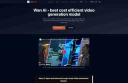 WanAI-best cost efficient video generation model