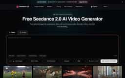 Seedance Studio-Seedance 2.0-Free AI Video Generator by ByteDance