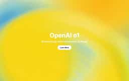 OpenAI o1-Breakthrough Next-Generation AI Model