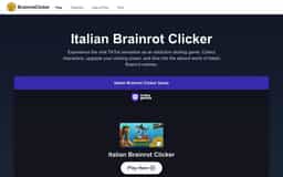 BrainrotClicker-The Free Italian Brainrot Clicker,Addictive Clicking Game