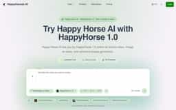 Happyhorses AI-Happy Horse AI: Try HappyHorse 1.0 Online