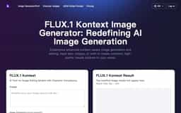 FLUX Kontext-FLUX.1 Kontext: Context-Aware Image Generation & Editing