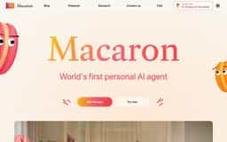 Macaron-World's First Personal AI Agent