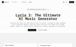 Lyria 3-Free AI Music Generator